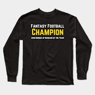 Fantasy Football Champion Long Sleeve T-Shirt